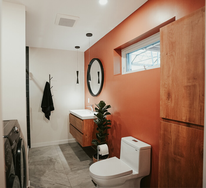 Salle de bain renové